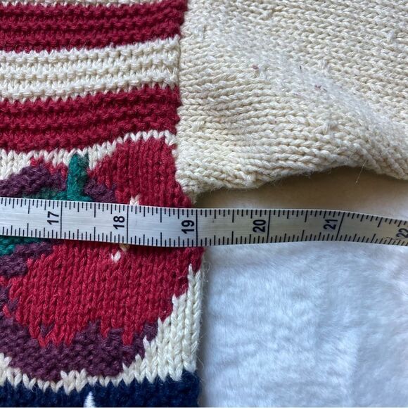 Marisa Christina Classics Vintage Hand Knit Short Sleeve Cardigan Sweater Size S - Picture 11 of 13